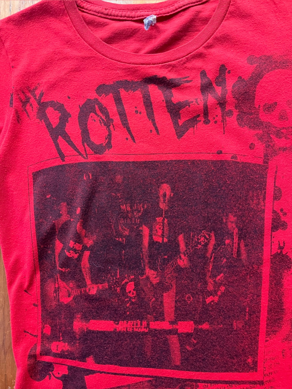 Y2K 'The Rotten' Punk Band Graphic Tee